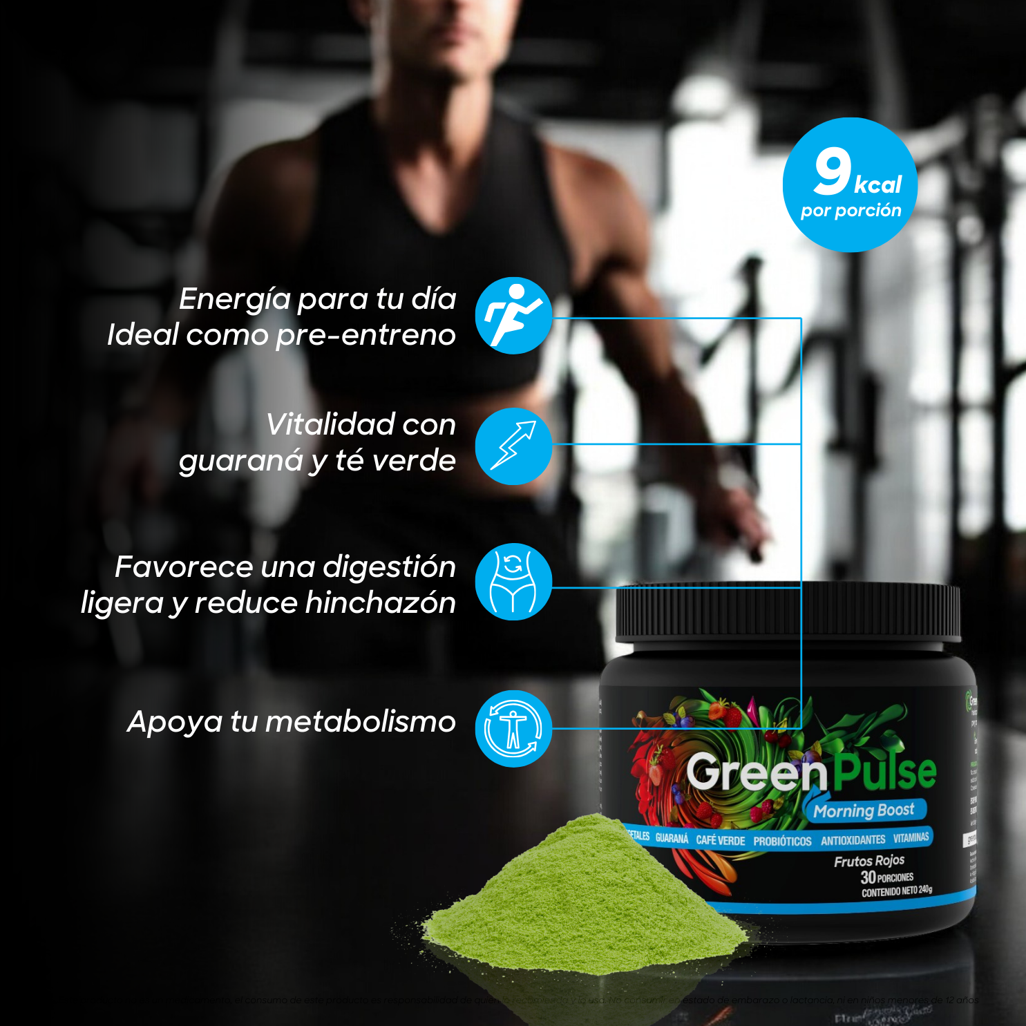 Morning Boost + Energía | Con Guaraná y Café Verde | 30 Porciones