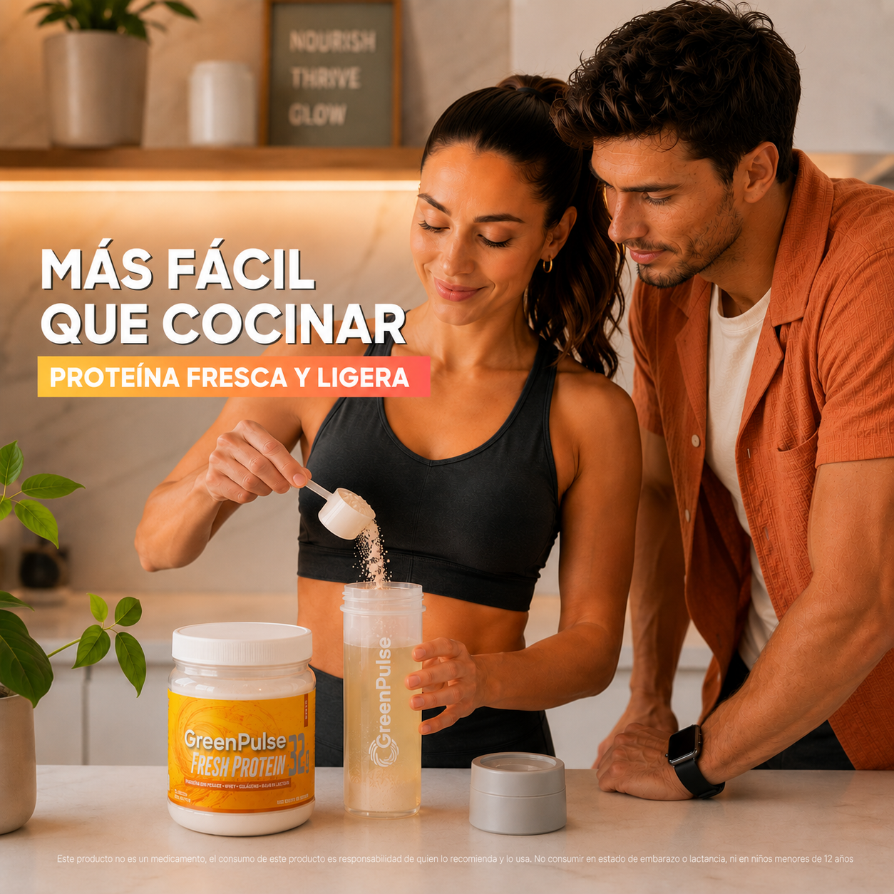 Fresh Protein 32g | Clear Protein Ligera y Refrescante, con Colágeno