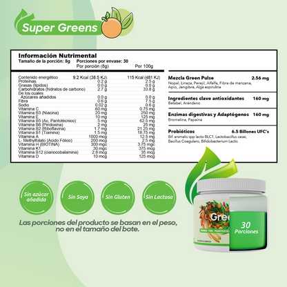 Kit Familia 3 Jugos | Harmony + Morning Boost + Super Greens | 90 porciones | Sin azúcar