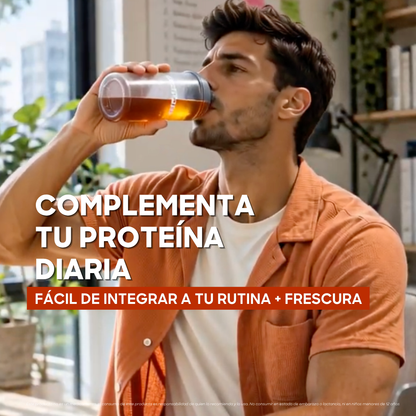 Greenpulse Fresh Protein 32g | Sabor Tropical Sunsent Proteína Ligera Y Refrescante