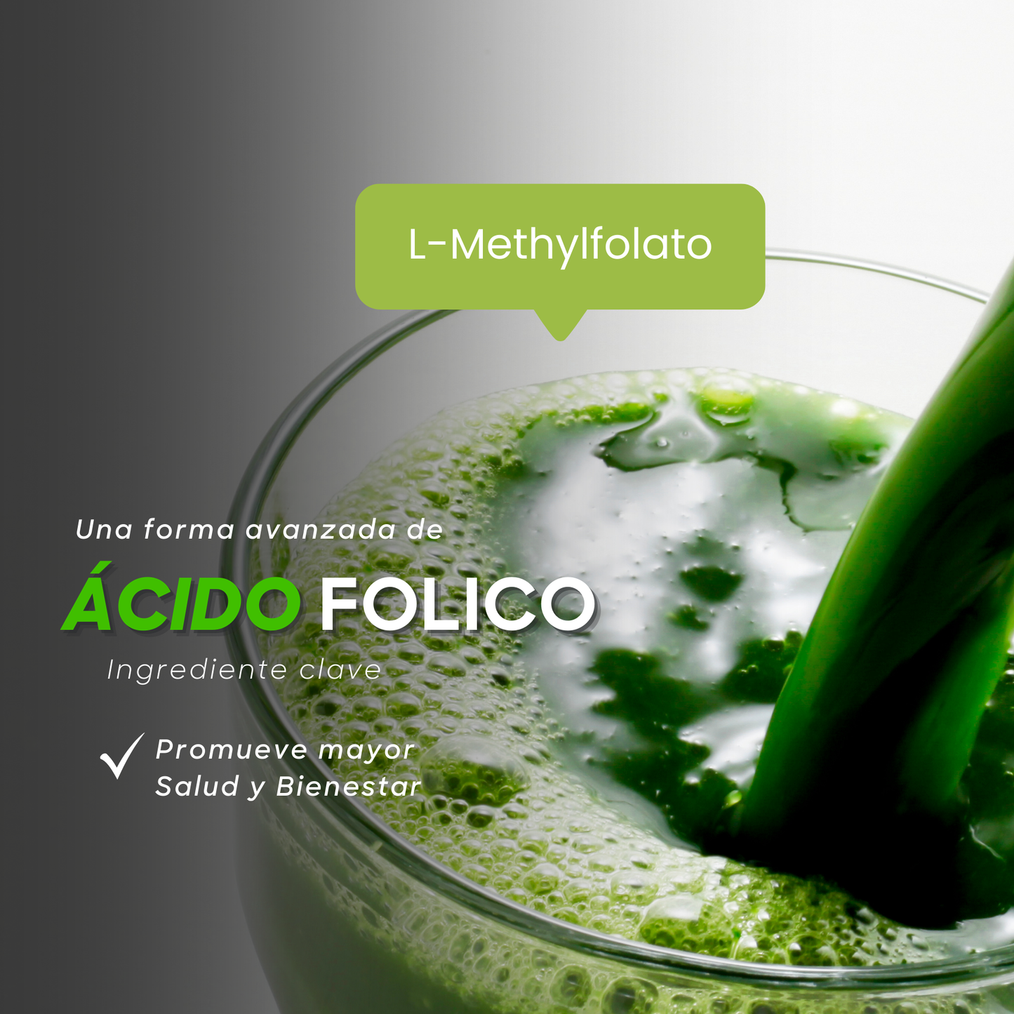 Harmony Greens +Belleza | Colágeno, Ácido Hialurónico y Biotina | 30 Porciones