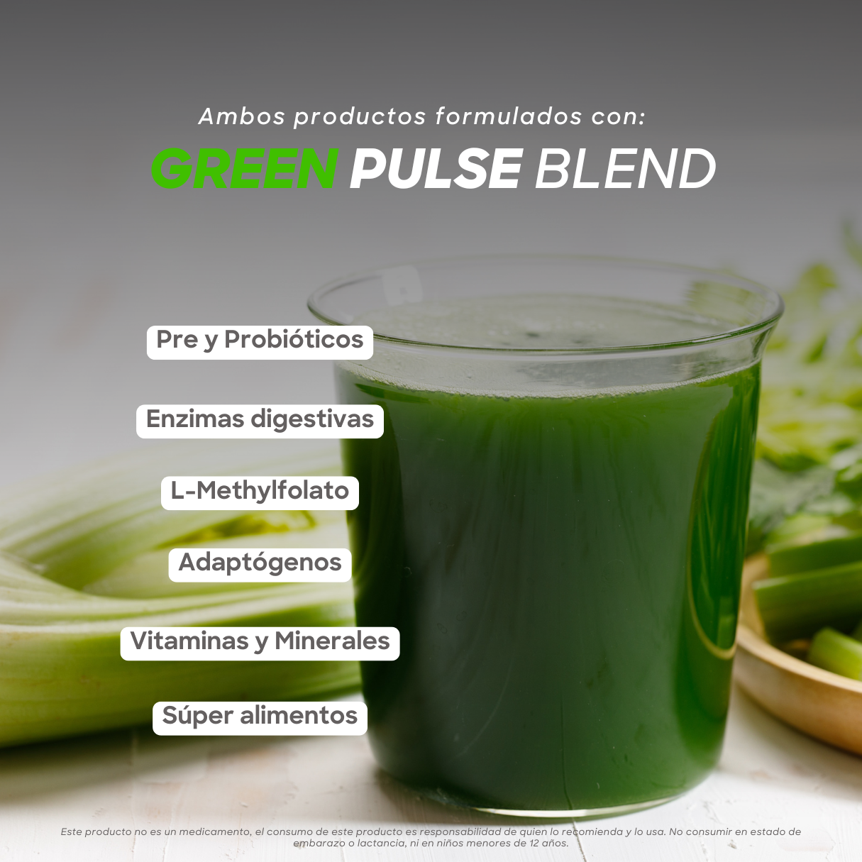 Kit Super Greens + Harmony Greens | Ligereza + Belleza | 2 sabores | 60 porciones