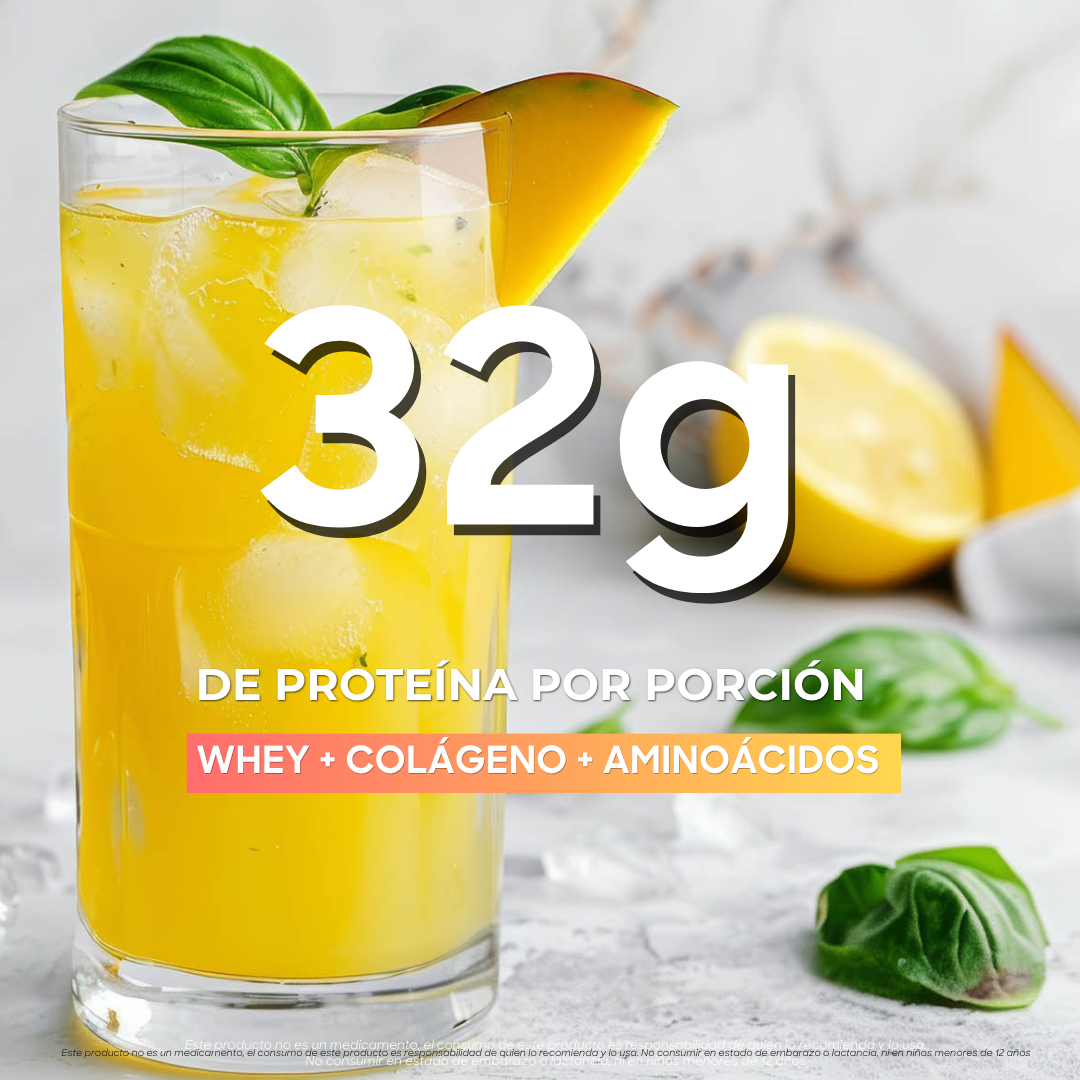 Greenpulse Fresh Protein 32g | Sabor Jamaica Proteína Ligera Y Refrescante