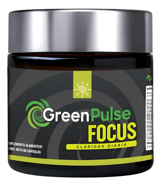 Greenpulse Focus Cápsulas Con L-teanina, Bacopa Y Magnesio