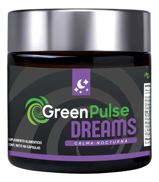 Greenpulse Dreams Magnesio, Gaba, 5-htp | Descanso