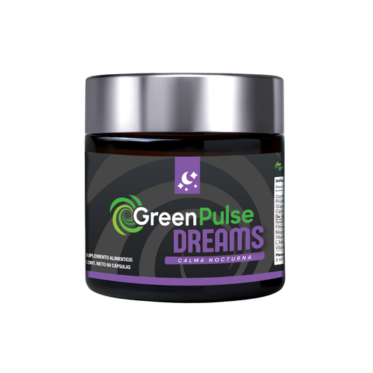 Greenpulse Dreams Magnesio, Gaba, 5-htp | Descanso
