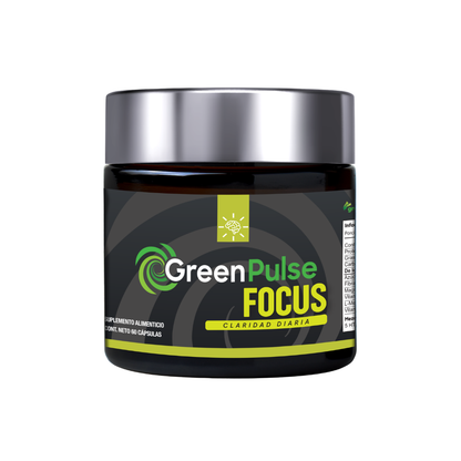 Greenpulse Focus Cápsulas Con L-teanina, Bacopa Y Magnesio