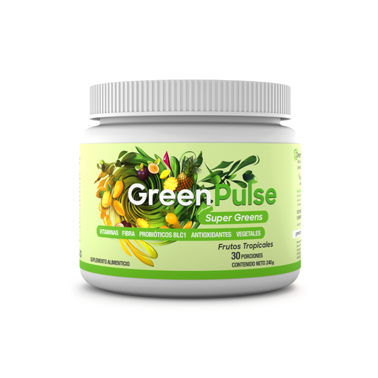 Super Greens + Ligereza | Probióticos BLC1, Fibra, Súper Verdes